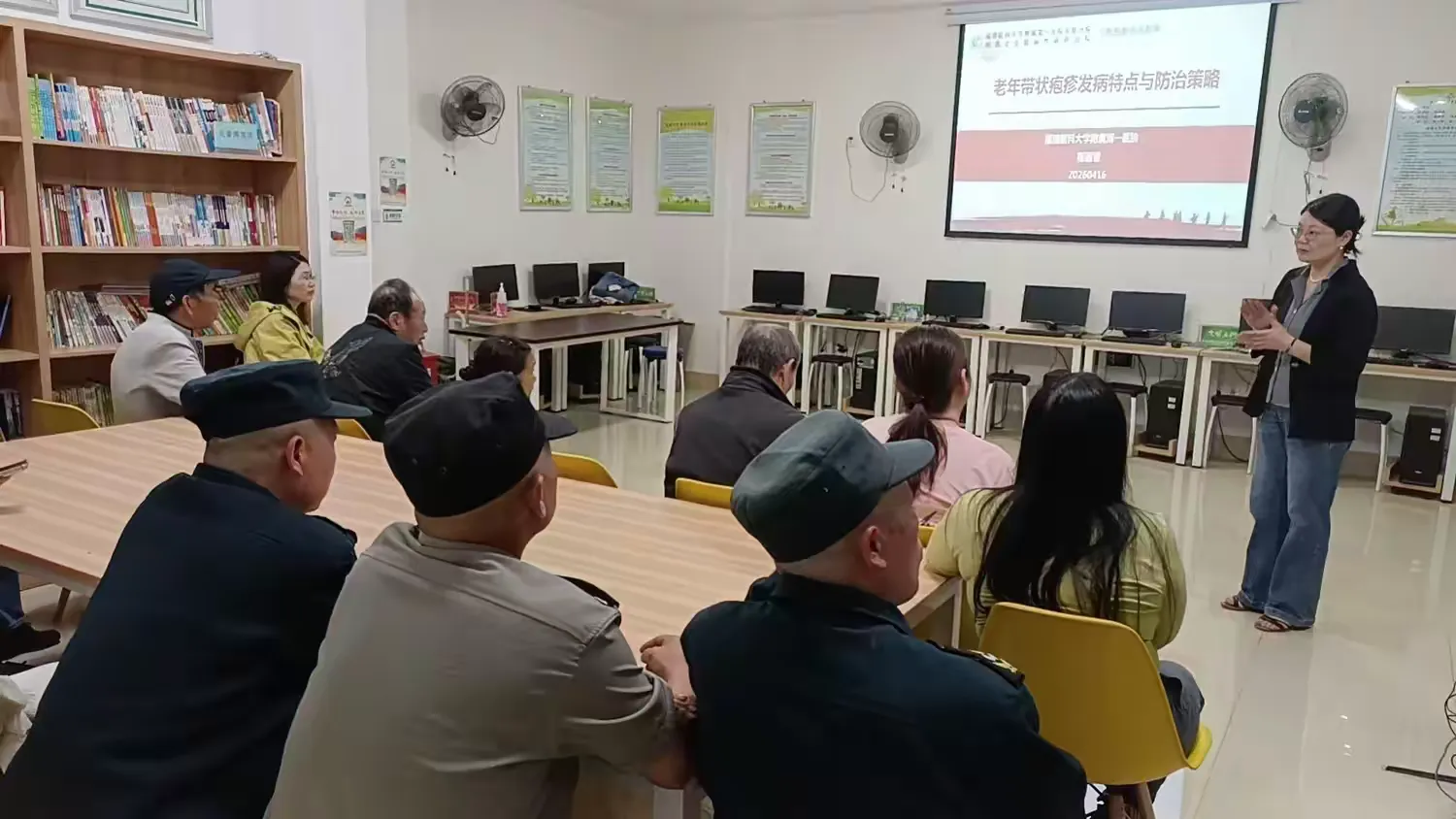 福医附一医院走进联建社区开展春季健康讲座把优质医疗服务送到居民家门口