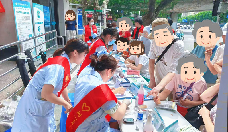 党建引领科普惠民 守护居民肝脏健康 ——福建医科大学附属第一医院肝病中心肝内科党支部走进新港街道开展世界肝炎日义诊科普活动