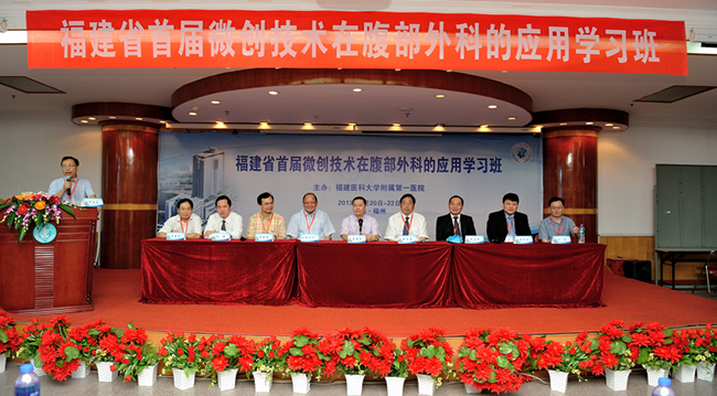 我院成功举办福建省首届微创技术在腹部外科的应用学习班 我院成功举办福建省首届微创技术在腹部外科的应用学习班