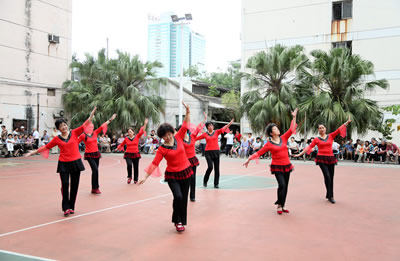 走出来  动起来  乐起来--我院举办庆祝九九重阳节活动纪实