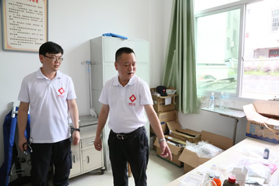 心系一线医疗队 鼓舞村前受鼓舞--福建医大附一医院应急救援医疗队赴闽清救援系列报道四