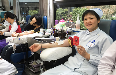 无偿献血，献出热血献出爱