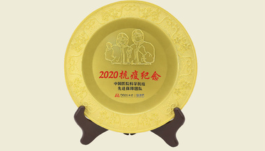 【“中国医院科学抗疫先进保障团队”称号抗疫纪念奖牌】 【“中国医院科学抗疫先进保障团队”称号抗疫纪念奖牌】